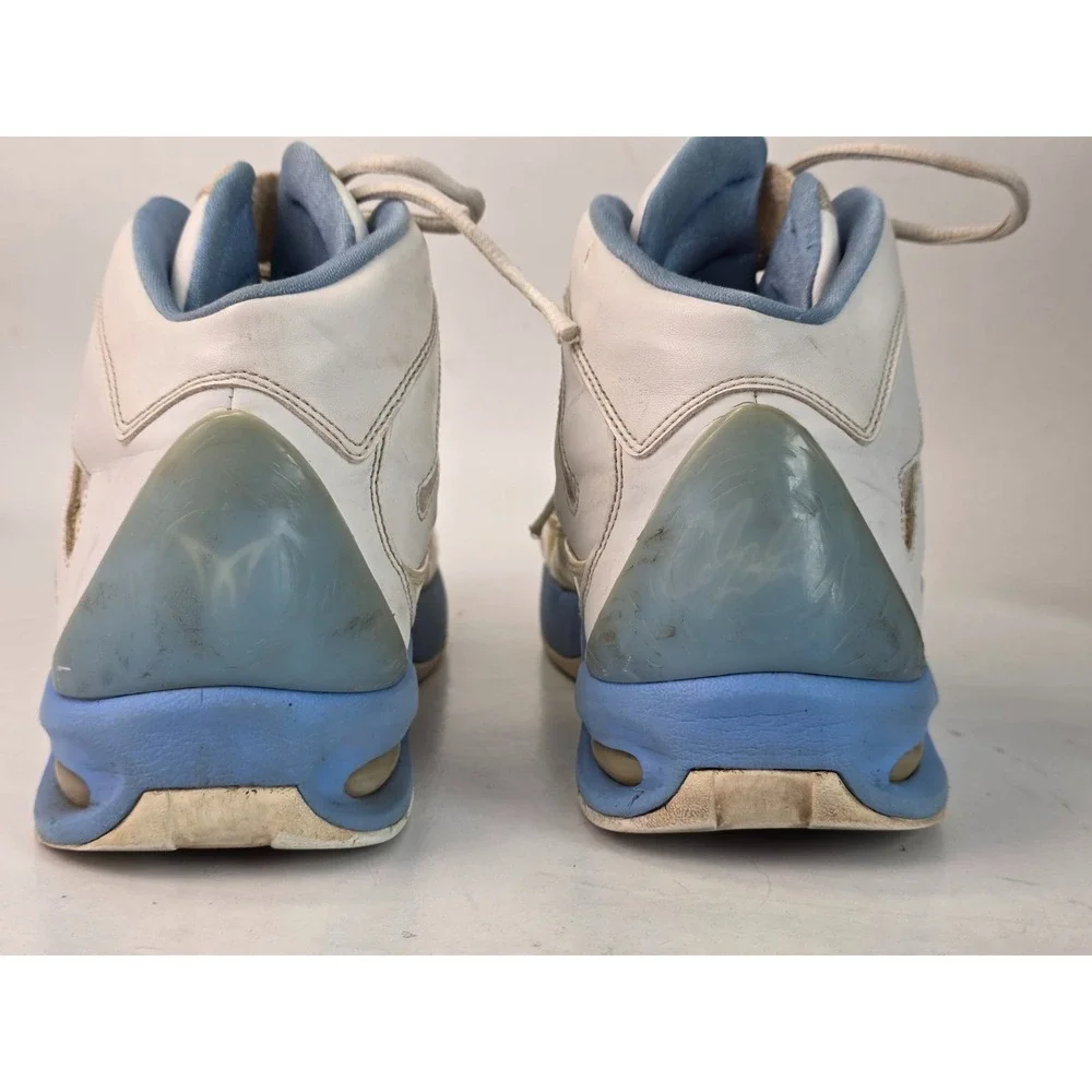 Jordan Melo M7 Carmelo Men's‎ Sneakers Size 12 White Blue Basketball Shoes
